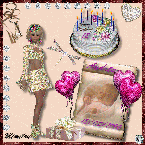 bonne anniversaire ma puce !!!