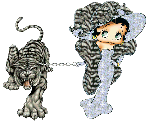 betty sort sont chien !!!! lol