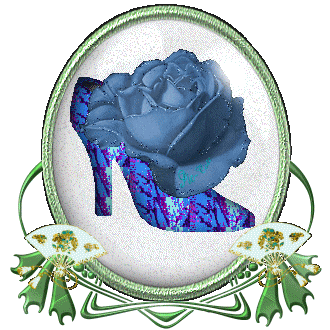 la chaussure bule rose !!!