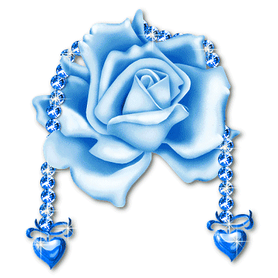 la rose bleu diament !!!!