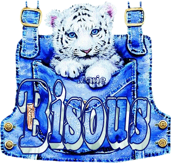 un gros bisous au tigre blanc ! lol