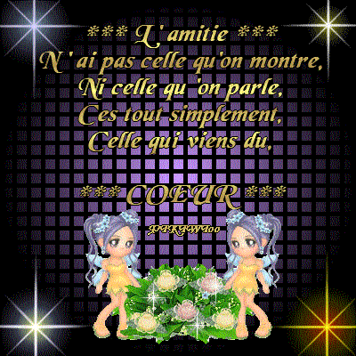 l'amiti�e ........!!!!