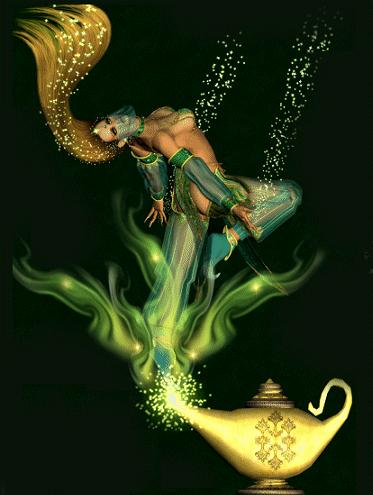 la lampe magique !!!!!